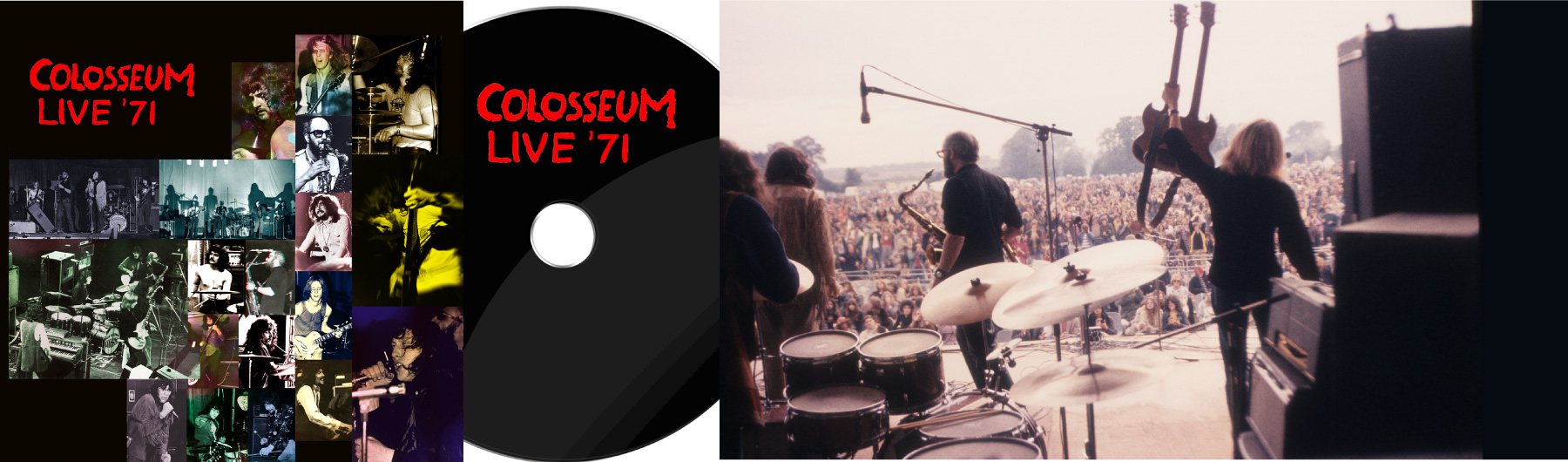 Colosseum – Live ’71 Canterbury, Brighton & Manchester Packshot