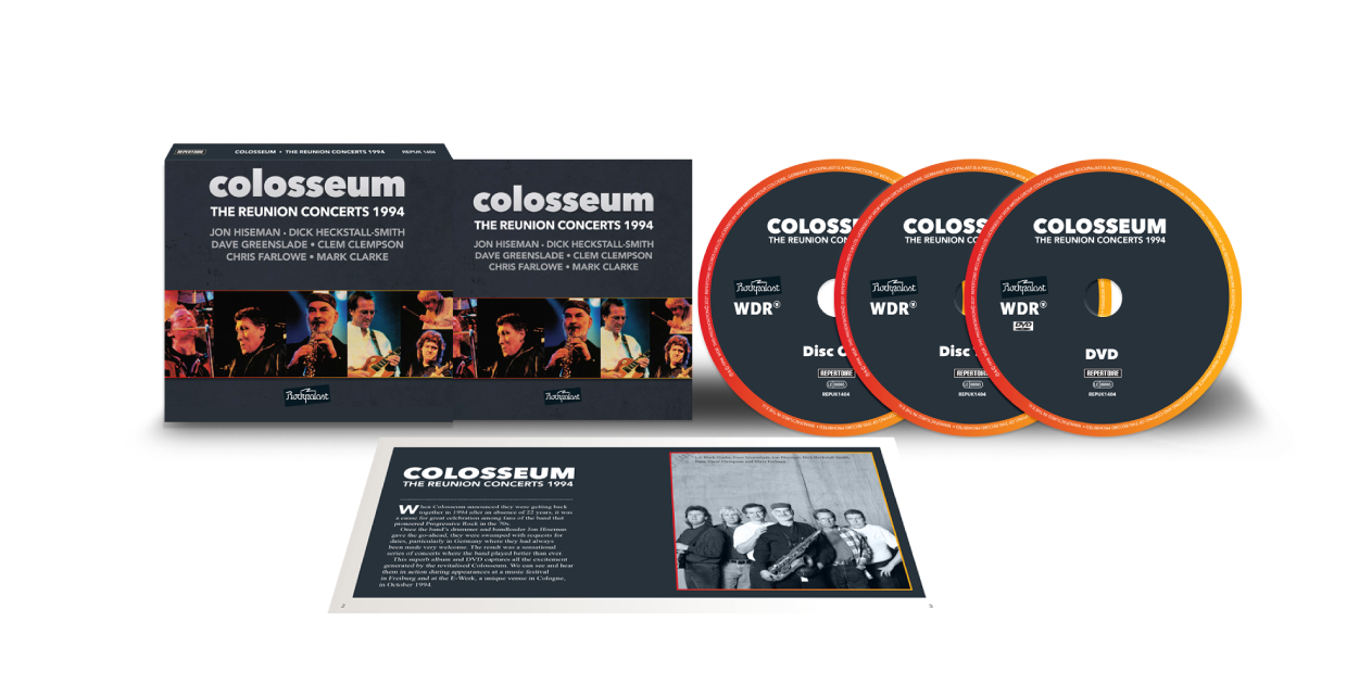 Colosseum – The Reunion Concerts 1994 Packshot